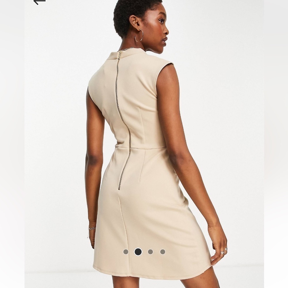 NWT ASOS Closet London High Neck dress - Picture 2 of 5